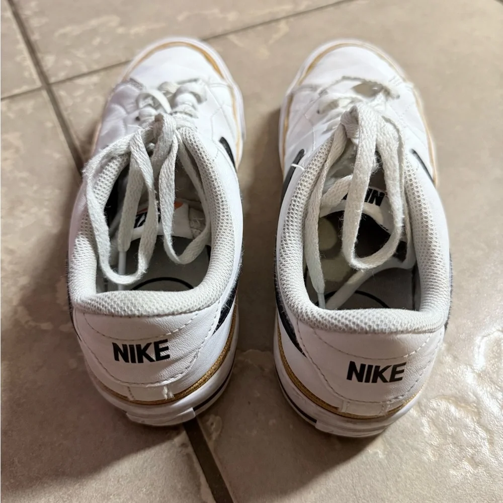 Youth Nike Court Legacy Next Nature Shoes - Size 5.5 - Picture 5 of 7